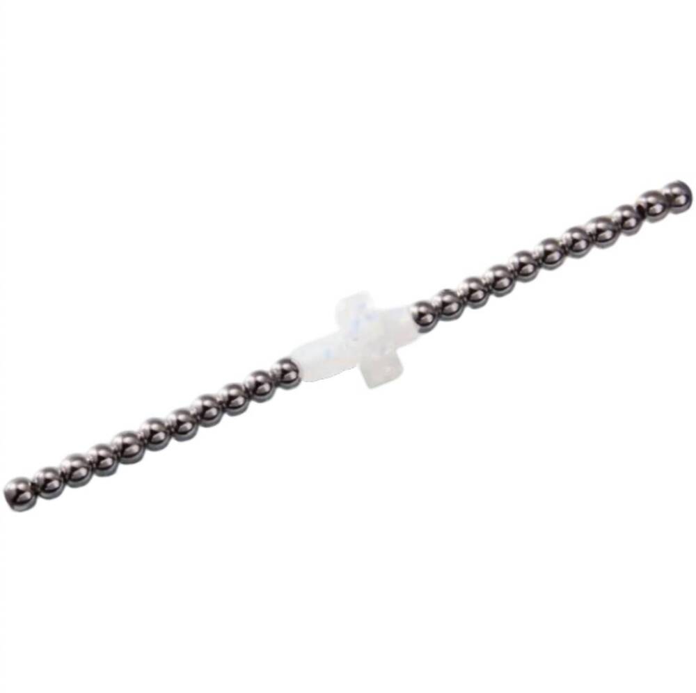 NEW HOLY WATER BRACELET women's cross bracelet in silver